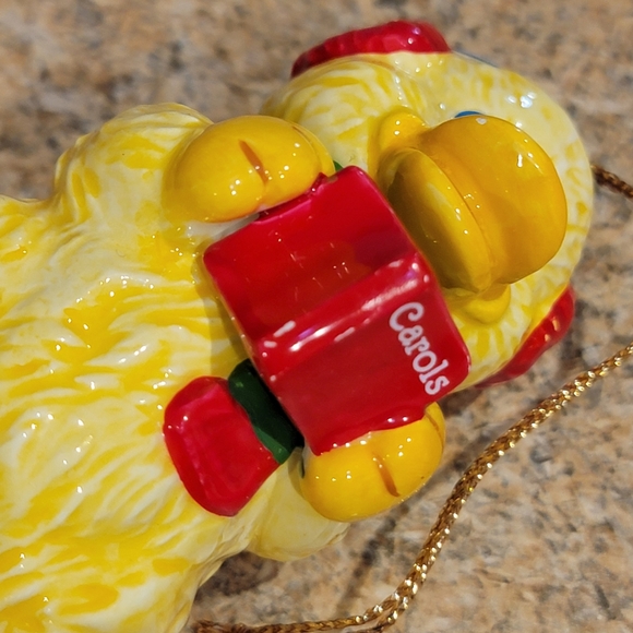 Vintage Ceramic Christmas Duck Ornament by Cheryl Johnson and Hamilton Gifts 3.5 - Picture 4 of 6